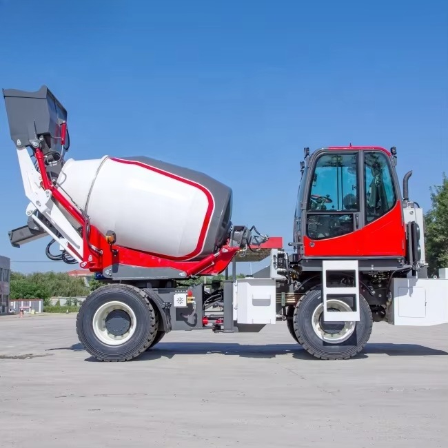4WD Self Loading Concrete Mixe - огляд і ціна Concrete Mixer Machine