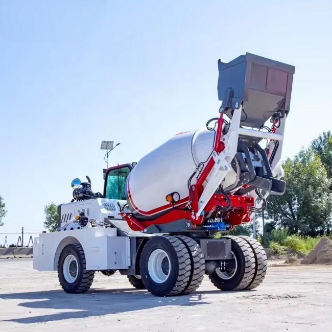 4WD Self Loading Concrete Mixe - огляд і ціна Concrete Mixer Machine