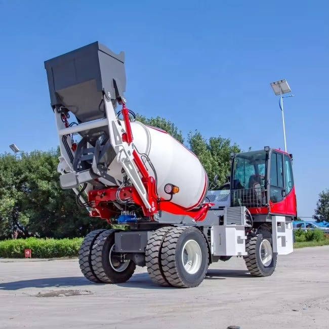 4WD Self Loading Concrete Mixe - огляд і ціна Concrete Mixer Machine