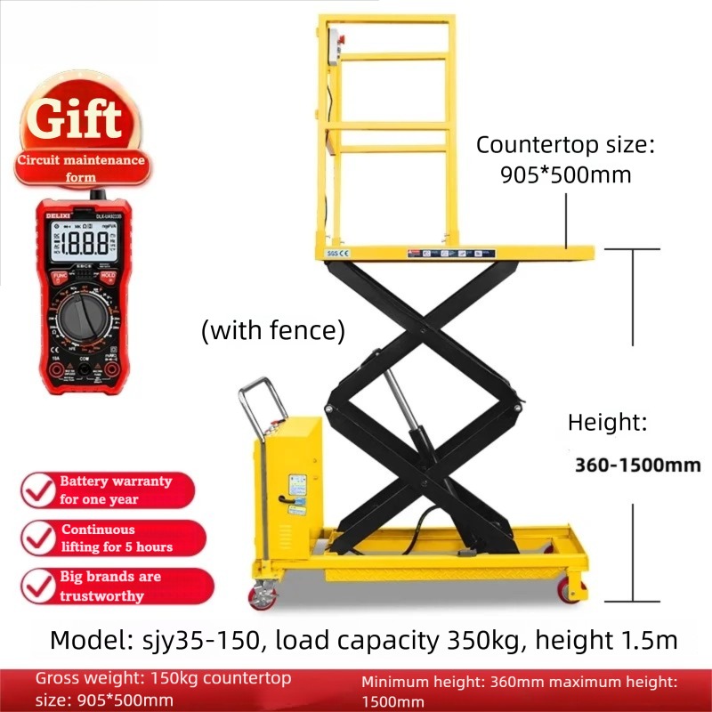 Rise 2m 4m Hydraulic Scissor L - огляд і ціна Scissor Lift Table Hydraulic