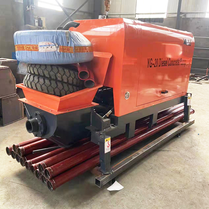 Concrete Pump Cement Pump Mach - огляд і ціна Concrete Mixer Machine