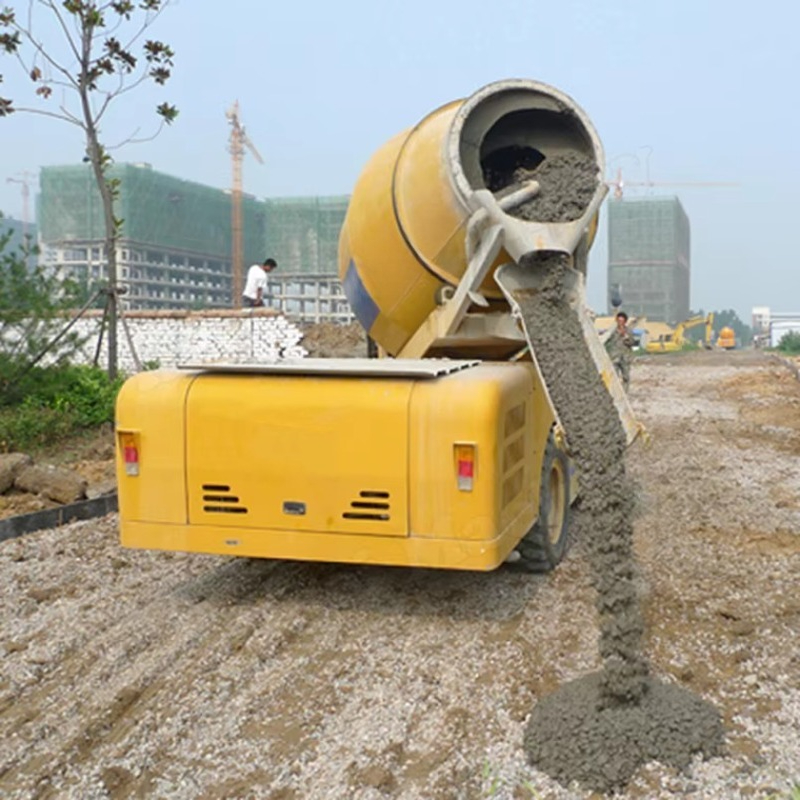 Self Loading Concrete Mixer 4. - огляд і ціна Concrete Mixer Machine