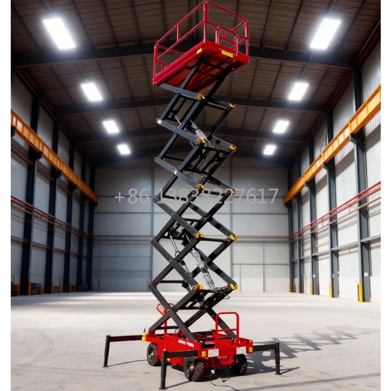 500-1000kg Load Hydraulic Mobi - огляд і ціна Scissor Lift Table Hydraulic