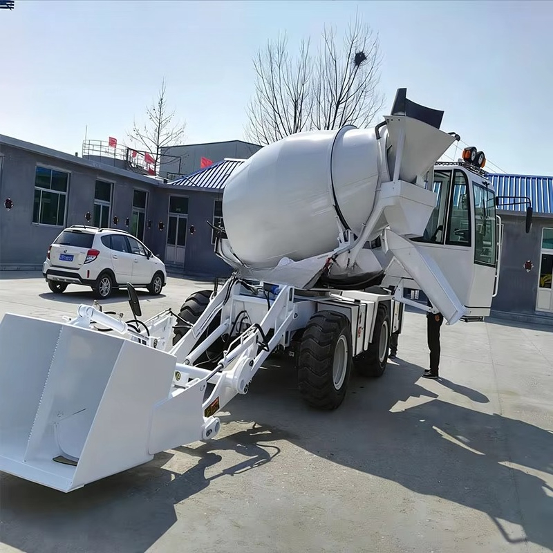 3.5m³ Self Loading Mobile Conc - огляд і ціна Concrete Mixer Machine
