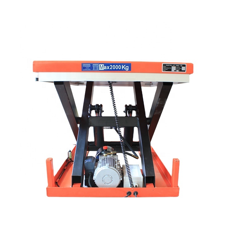 1T Electric Lifting Table Hydr - огляд і ціна Scissor Lift Table Hydraulic