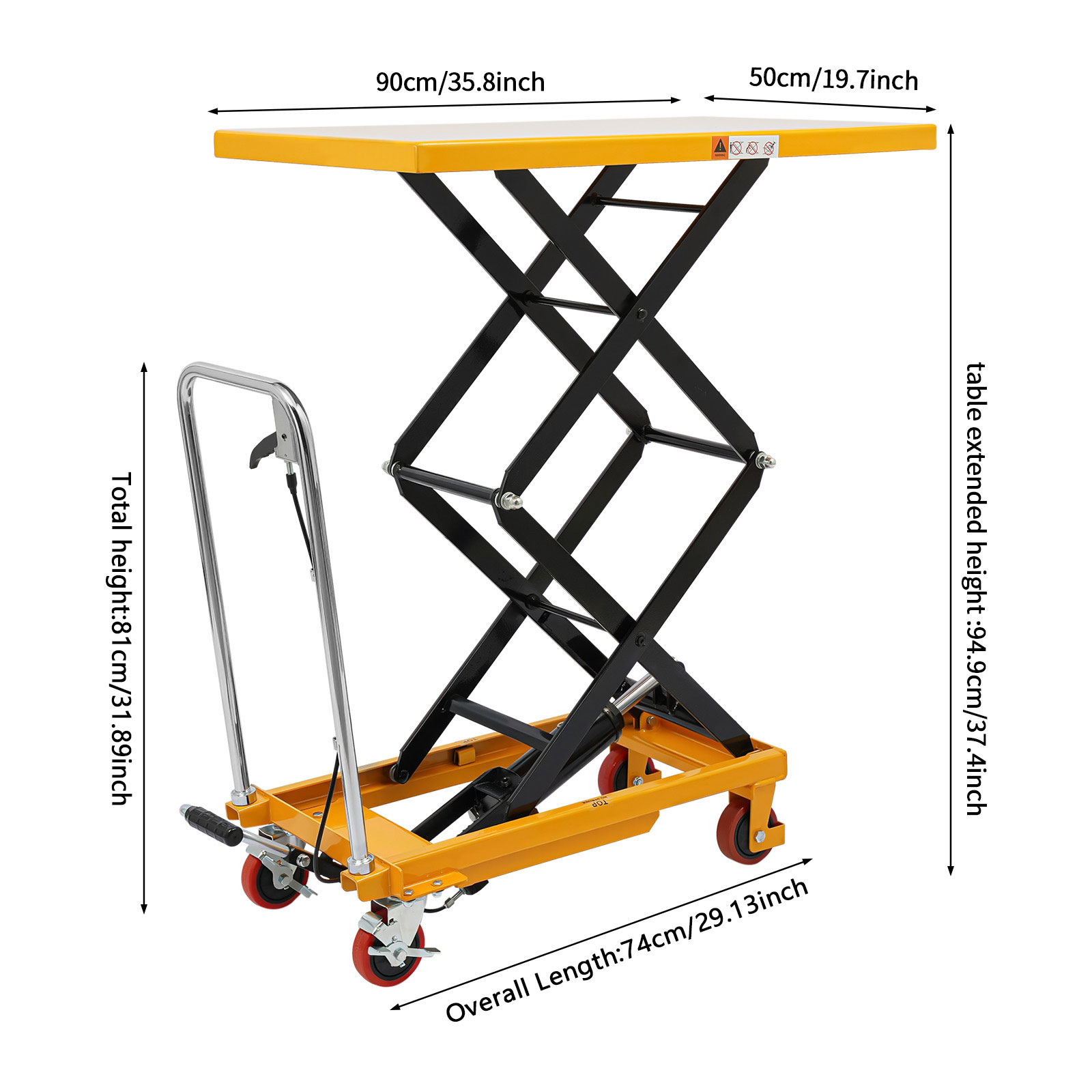 770lbs Hydraulic Scissor Lift  - огляд і ціна Scissor Lift Table Hydraulic